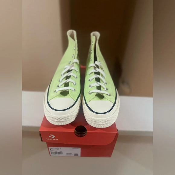 Converse Chuck Taylor All Star 70 High Top Sneaker Citron W10 M8 NIB. - Picture 6 of 12